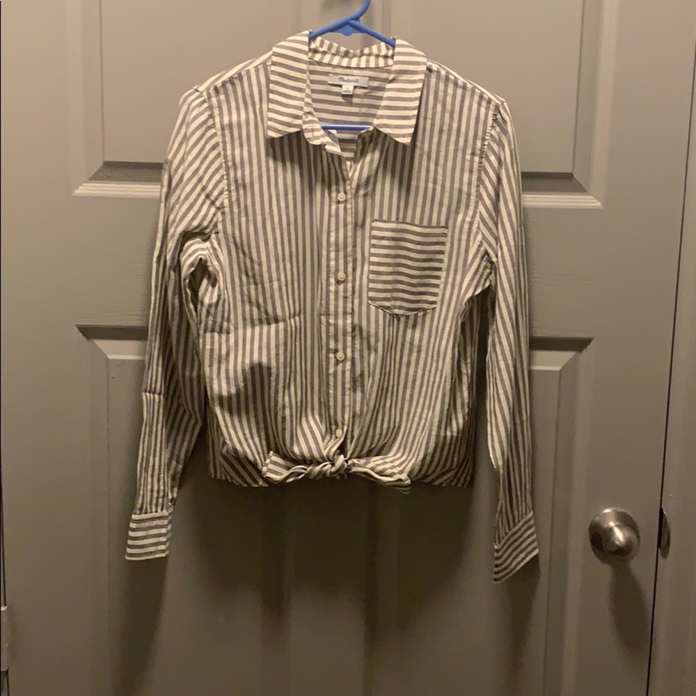 Madewell Long Sleeve button up